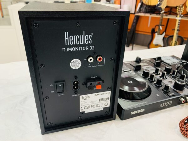 519168 4 scaled MESA DE MEZCLAS HERCULES IMPULSE 200 MK2+ALTAVOCES HERCULES DJ MONITOR 32+AURICULARES HERCULES+CAJA Y CABLES