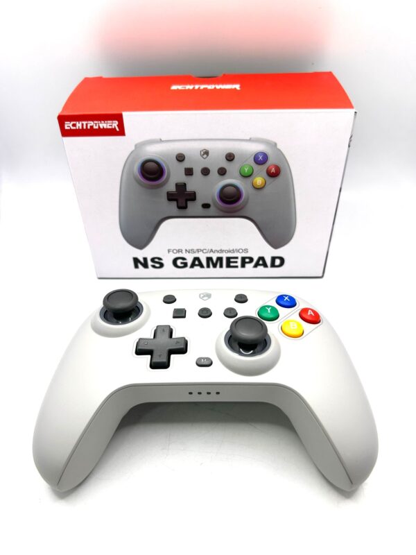 519430 1 MANDO ECHTPOWER NS GAMEPAD NS/PC/ANDROID/IOS BLANCO * A ESTRENAR *