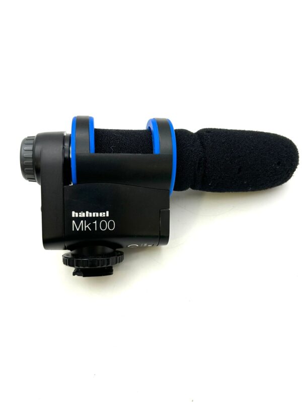 519706 2 MICROFONO UNIDIRECCIONAL HAHNEL Mk100 PARA DSLR Y VIDEO