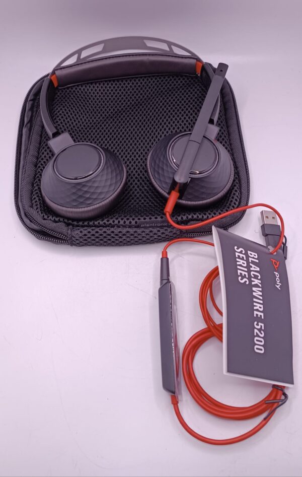 520413 1 AURICULARES POLY 417EB3 + ESTUCHE