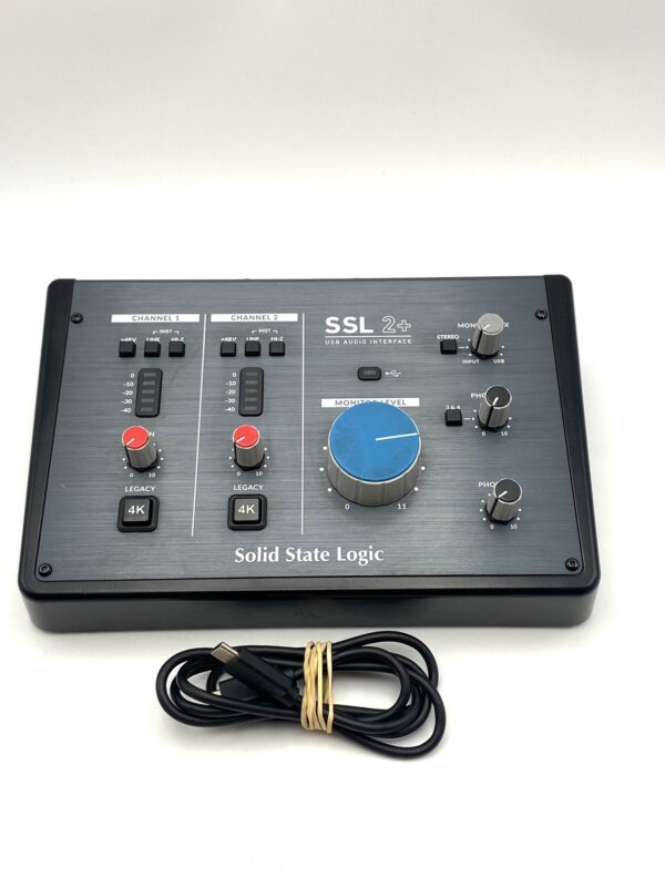 520572 1 INTERFACE SOLID STATE SSL2+ NEGRO + CABLE