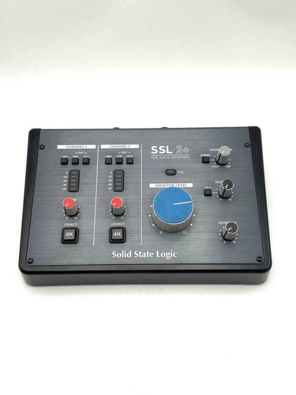 520572 2 INTERFACE SOLID STATE SSL2+ NEGRO + CABLE