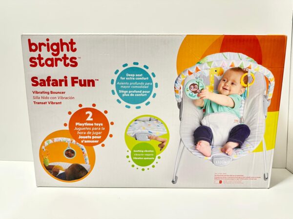 521201 3 ASIENTO INFANTIL VIBRADOR 0-6 MESES A ESTRENAR