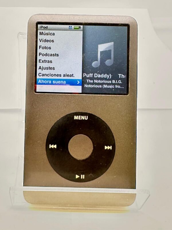 521231 1 APPLE IPOD CLASSIC A1238 160GB GRIS + CABLE