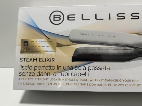 522331 3 PLNACHA DE CABELLO BELLISSIMA STEAM ELIXIR A ESTRENAR