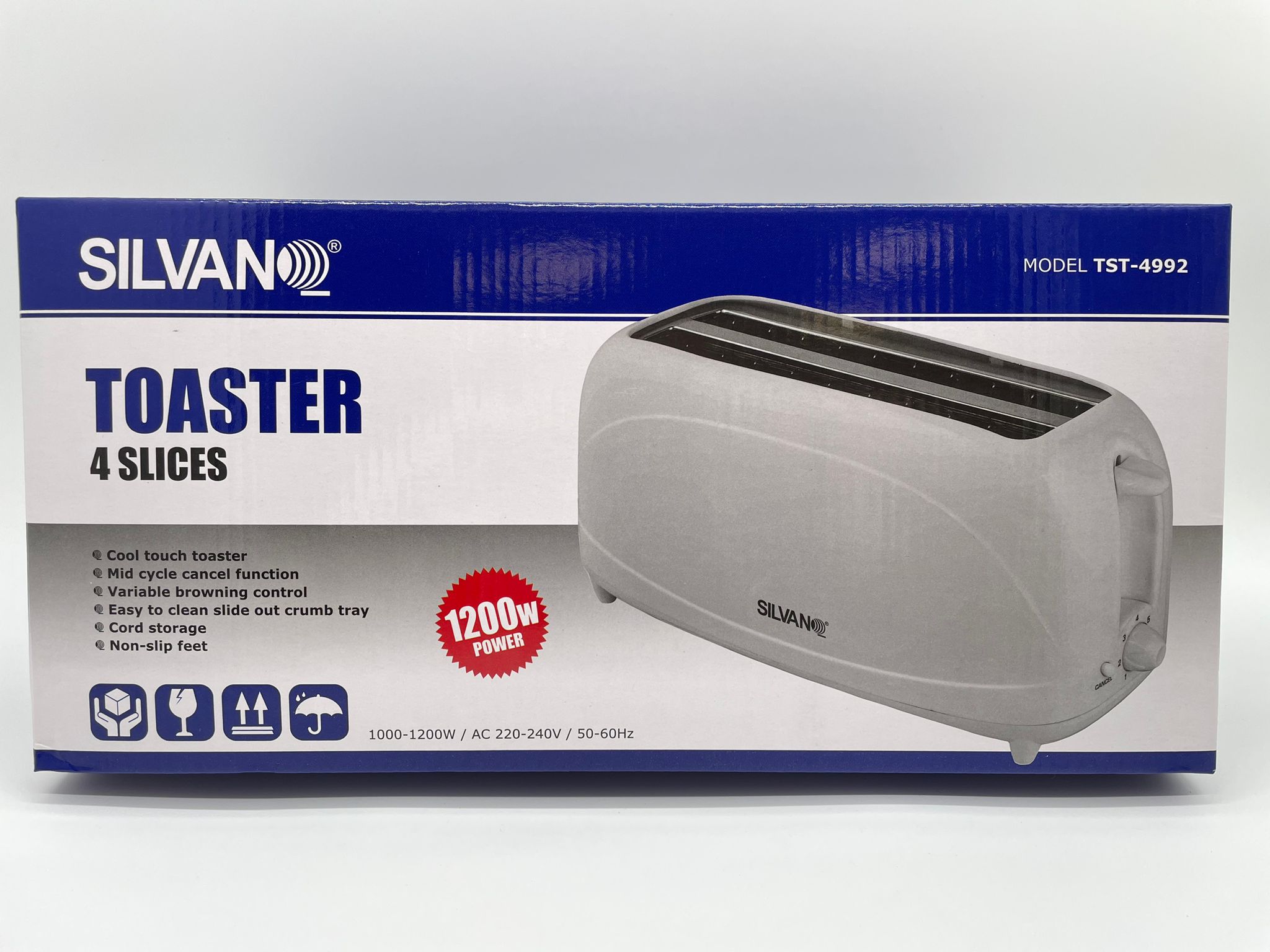 TOSTADOR REBANADAS SILVANO 34-TST-4992 - Main Image