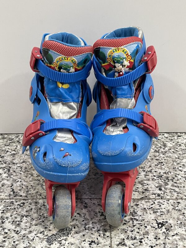 IMG 6346SAMU020125 29 scaled PATINES EN LINEA DISNEY MIKEY MOUSE AZUL TALLA 30 + PROTECCIONES