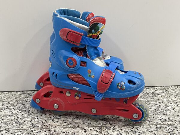 IMG 6346SAMU020125 31 scaled PATINES EN LINEA DISNEY MIKEY MOUSE AZUL TALLA 30 + PROTECCIONES