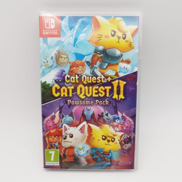 06 U524042 1 JUEGO NINTENDO SWITCH CAT QUEST + CAT QUEST II