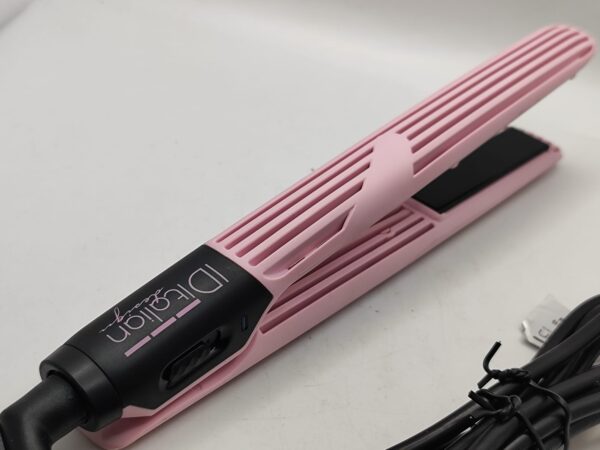 12316 1 PLANCHA DE PELO ID ITALIAN FASHION PINK ROSA *A ESTRENAR*