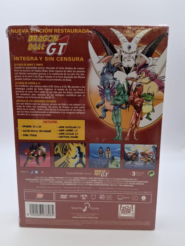 15u499624 2 PACK DRAGON BALL GT BOX 2 * A ESTRENAR*