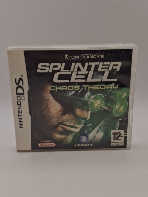 15u500997 1 JUEGO NINTENDO DS SPLINTER CELL CHAOS THEORY + CAJA