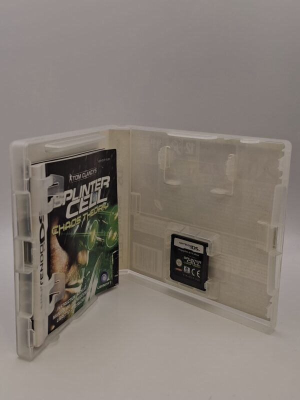 15u500997 3 JUEGO NINTENDO DS SPLINTER CELL CHAOS THEORY + CAJA