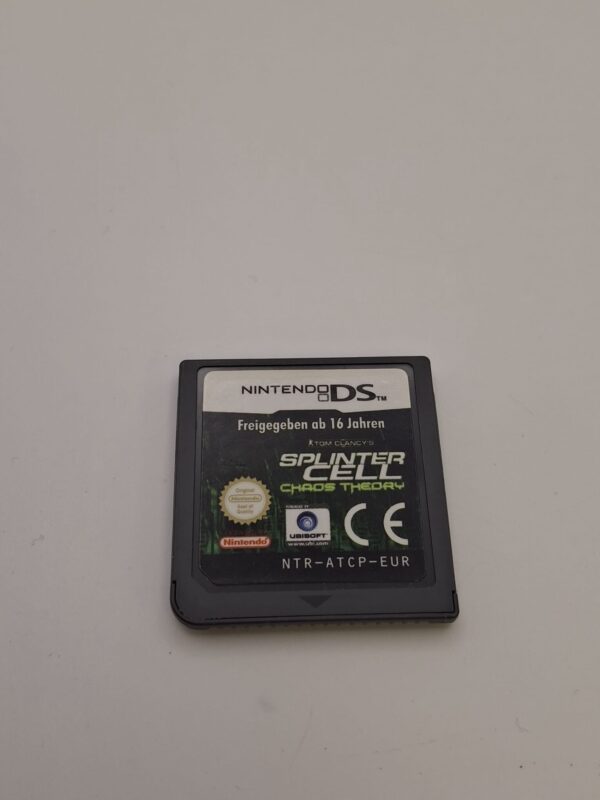 15u500997 4 JUEGO NINTENDO DS SPLINTER CELL CHAOS THEORY + CAJA