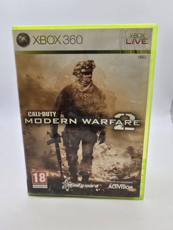 15u522178 1 VIDEOJUEGO XBOX 360 CALL OF DUTY MODERN WARFARE 2