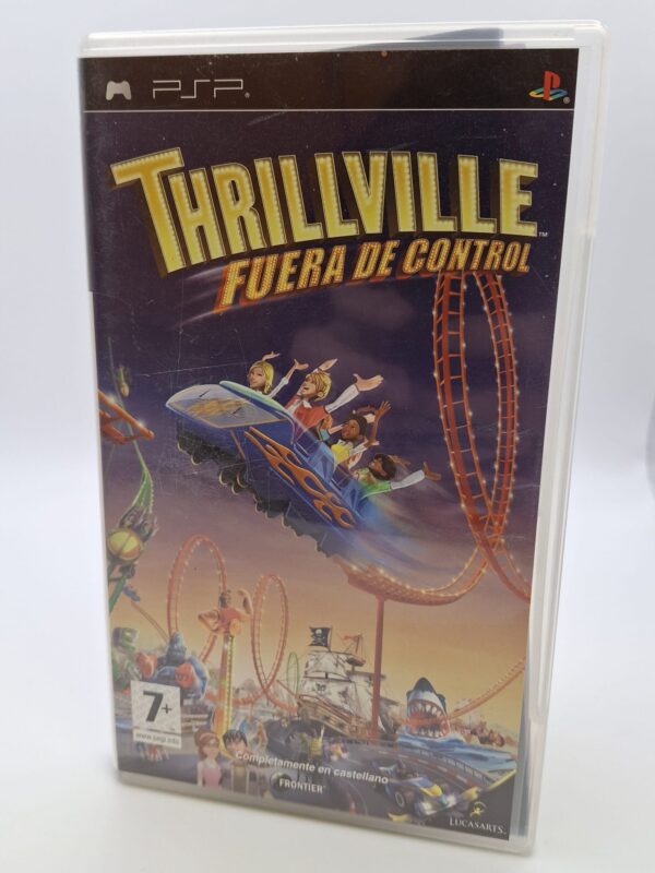 15u525046 1 JUEGO PSP THRILLVILLE FUERA DE CONTROL