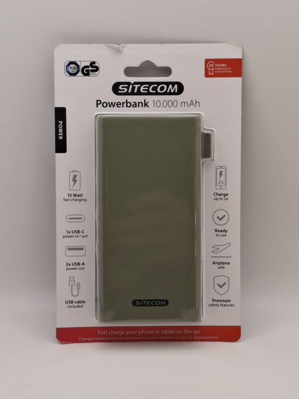 15u528594 1 BATERIA EXTERNA 10.000 MAH SITECOM * A ESTRENAR*