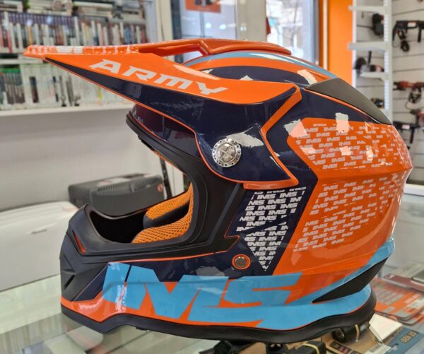 15u528839 4 CASCO IMS MOTOCROSS ARMY UX-81 TALLA S