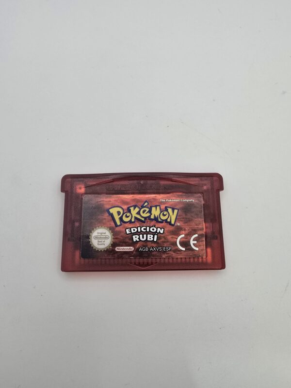 15u529583 1 POKEMON EDICION RUBI GAMEBOY ADVANCE