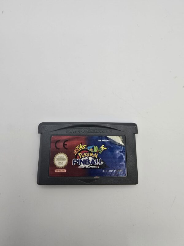 15u529591 1 POKEMON PINBALL GAMEBOY ADVANCE