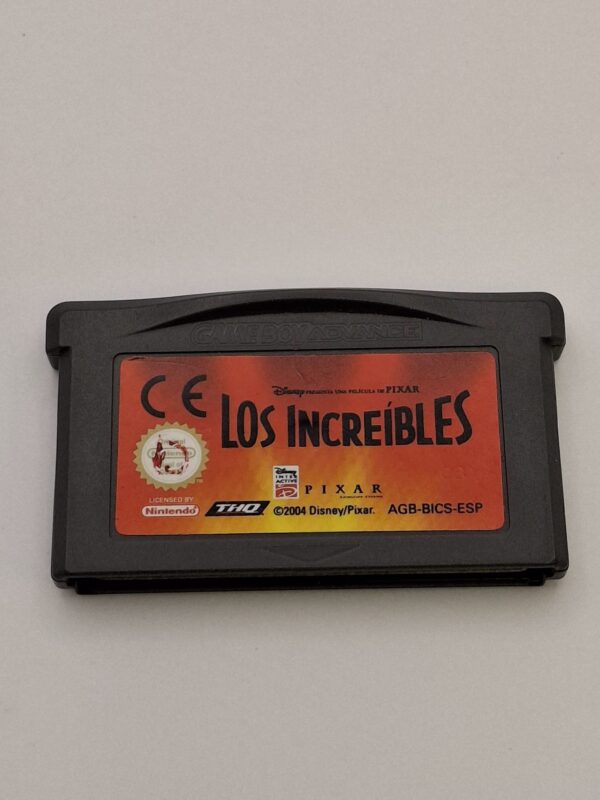 15u529602 1 VIDEOJUEGO LOS INCREIBLES GAMEBOY ADVANCE