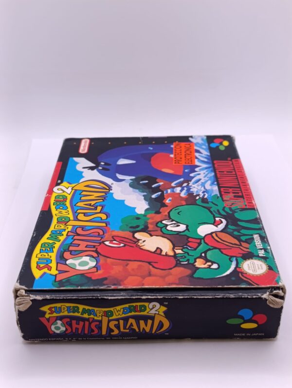 3852821 5 VIDEOJUEGO SUPER NINTENDO SUPER MARIO WORL 2 TOSHIS ISLAND