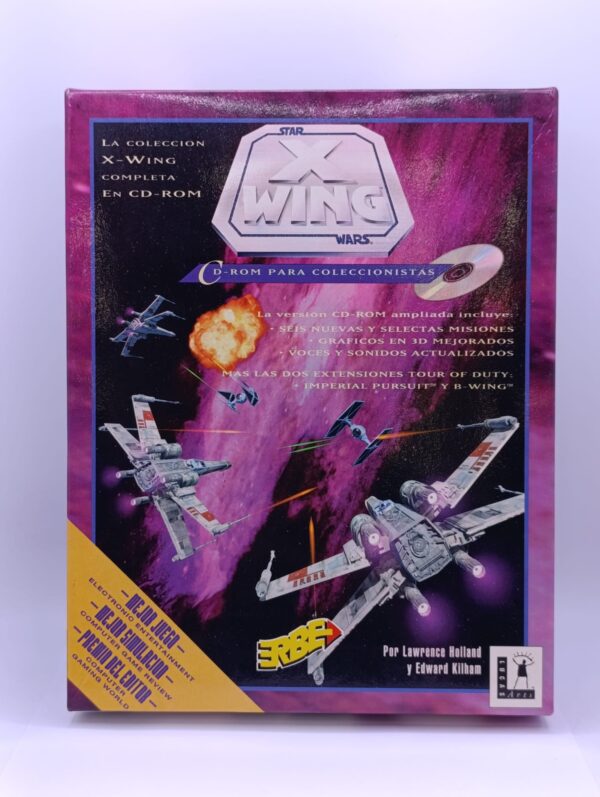 3852832 3 VIDEOJUEGO PC STAR WARS X WING + CAJA