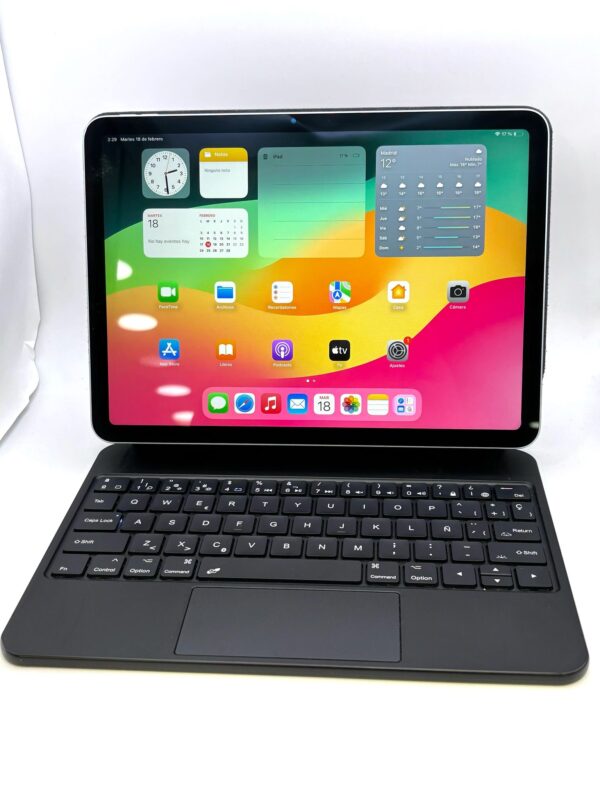 504800 2 IPAD AIR 11" M2 128GB A2902 (BATERIA 100%) + CARGADOR + FUNDA CON TECLADO