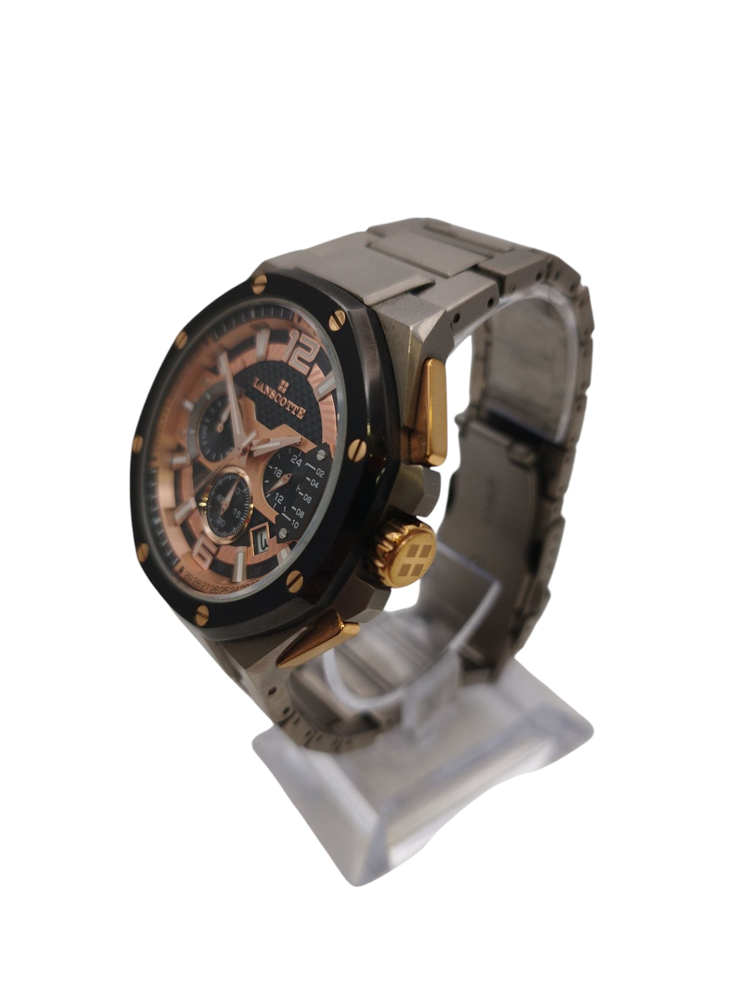 Watch Legendary Lanscotte Reloj Cronógrafo Marca Lanscotte RELOJ LANSCOTTE  ROSE GOLD Real Cash