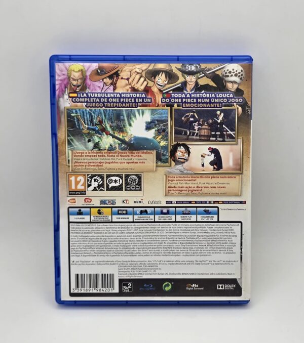 517536 2 VIDEOJUEGO PARA SONY PS4 ONEPIECE PRIVATE WARRIORS 3