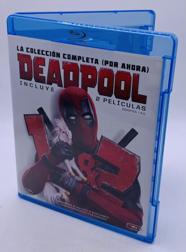 519703 COLECCION COMPLETA (POR AHORA) DEADPOOL 2 PELICULAS BLU-RAY