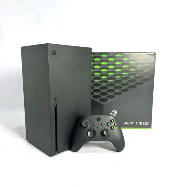 519904 2 scaled CONSOLA MICROSOFT XBOX SERIES X 1TB+ MANDO+CABLES+CAJA