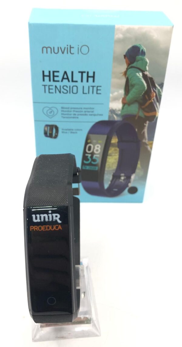 520419 1 BANDA DEPORTIVA MUVIT IO HEALTH TENSIO LITE + CAJA *A ESTRENAR