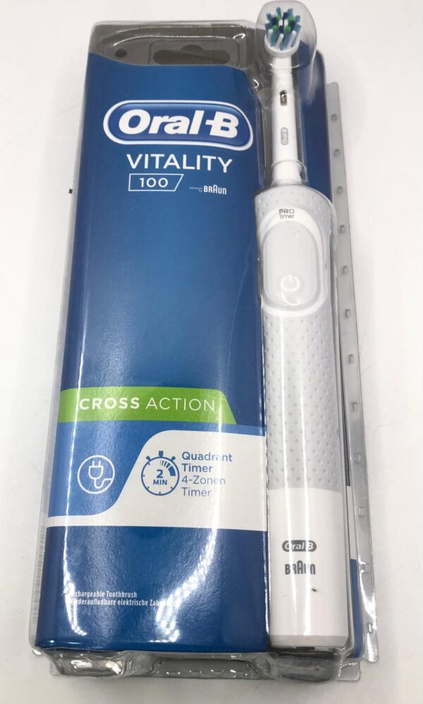 520610 2 CEPILLO DE DIENTES ELECTRICO ORAL B VITALITY 100 * A ESTRENAR *