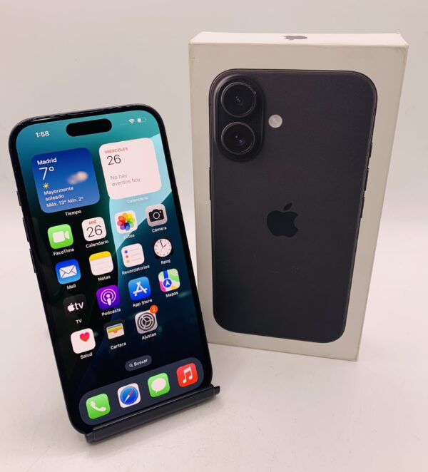 521020 scaled MOVIL APPLE IPHONE 16 128GB + CAJA (BATERIA 100%)