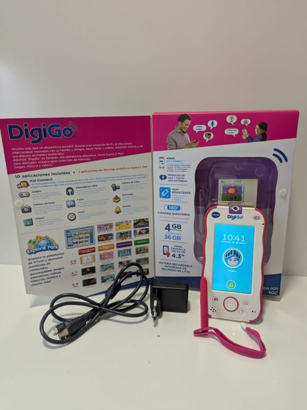 521636 7 MOVIL PARA NIÑOS DIGIGO V TECH + CAJA