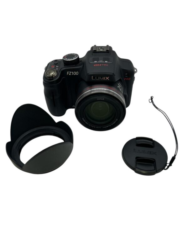 523181 1 CAMARA DIGITAL BRIDGE LUMIX DMC-FZ100 14MPX 24X (SIN CARGADOR) + FUNDA