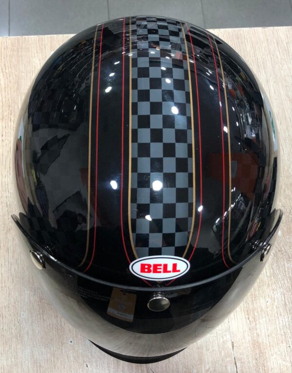 525427 1 CASCO MOTO BELL RSD 1974 TALLA M + FUNDA GENERICA + VISERA + MANUAL