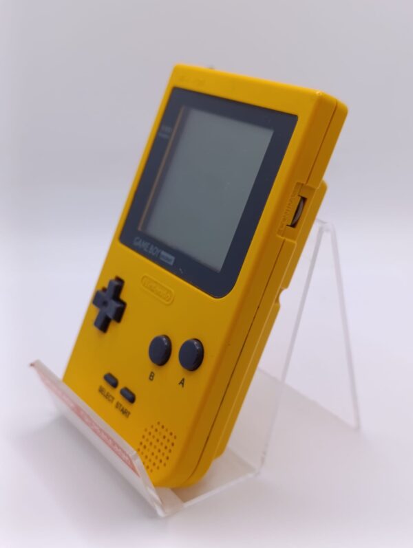 525437 1 CONSOLA GAME BOY POCKET AMARILLA (MARCAS EN LA PANTALLA)