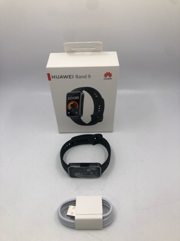 526051 1 BANDA DEPORTIVA HUAWEI BAND 9 NEGRO + CAJA *A ESTRENAR*