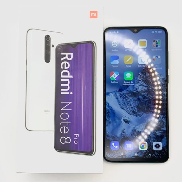 526117 2 MOVIL REDMI NOTE 8 PRO 6GB RAM 64GB+ CARGADOR+CAJA