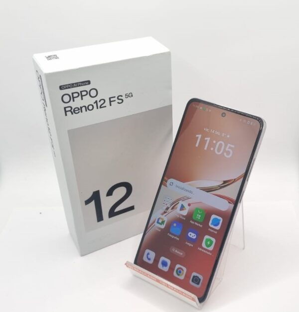 526224 7 MOVIL OPPO RENO 12 FS 5G 12GB RAM 512GB + CAJA