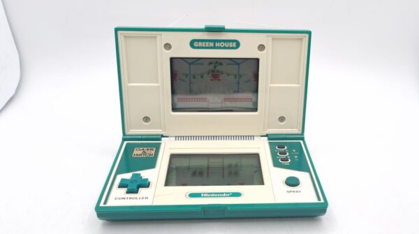 526846 1 CONSOLA GAME Y WATCH GREEN HOUSE