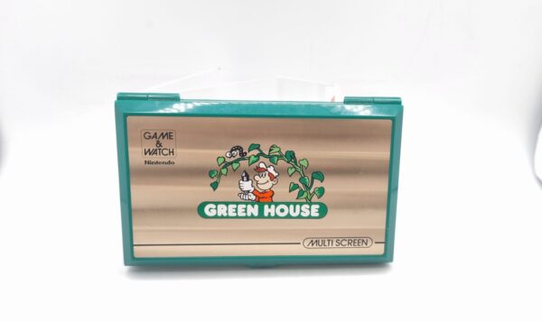 526846 2 CONSOLA GAME Y WATCH GREEN HOUSE