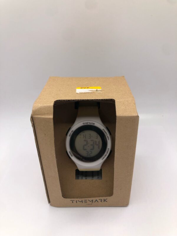 527383 4 RELOJ DIGITAL TIMEWARK TM1150 BLANCO + CAJA * A ESTRENAR *