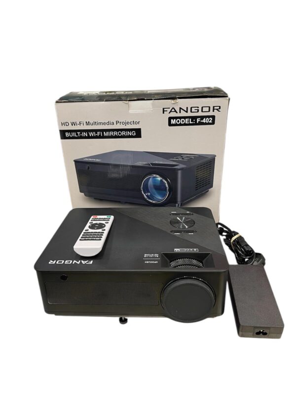 527877 1 PROYECTOR FANGOR F-402 + CAJA + MANDO