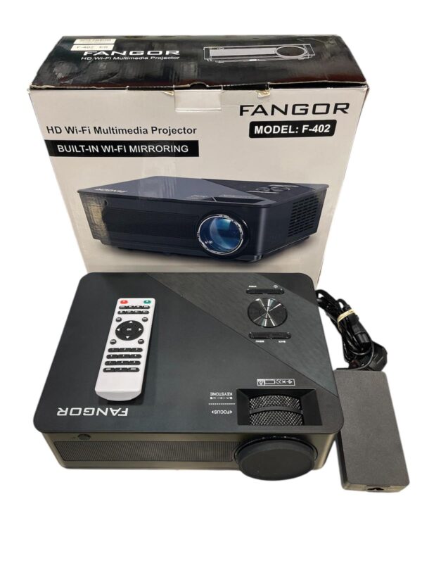 527877 4 PROYECTOR FANGOR F-402 + CAJA + MANDO