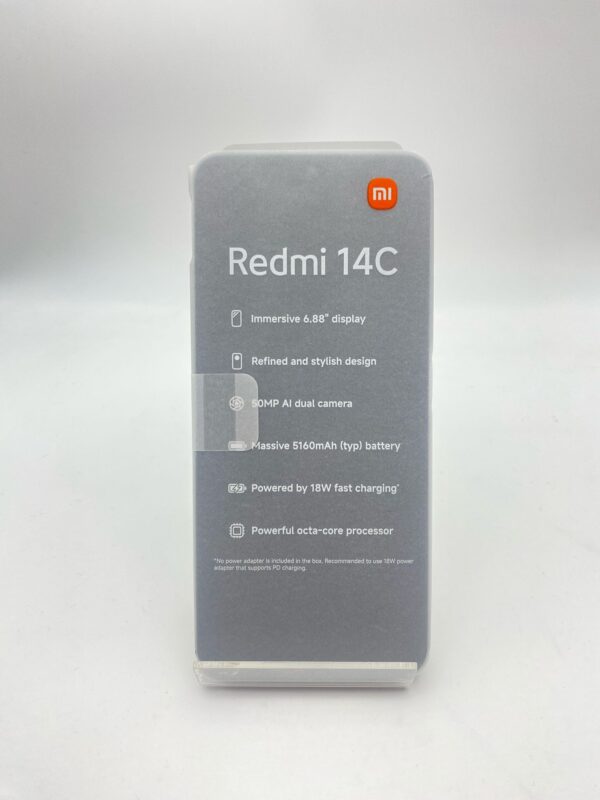 528123 1 MOVIL REDMI 14C NEGRO 6GB 128GB *A ESTRENAR*