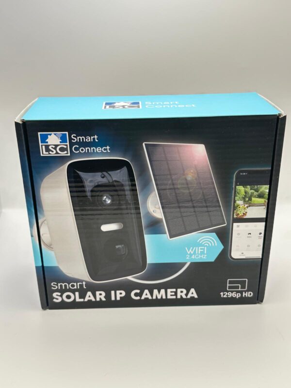 528273 2 CAMARA SOLAR IP SMART CONNECT LSC * A ESTRENAR*