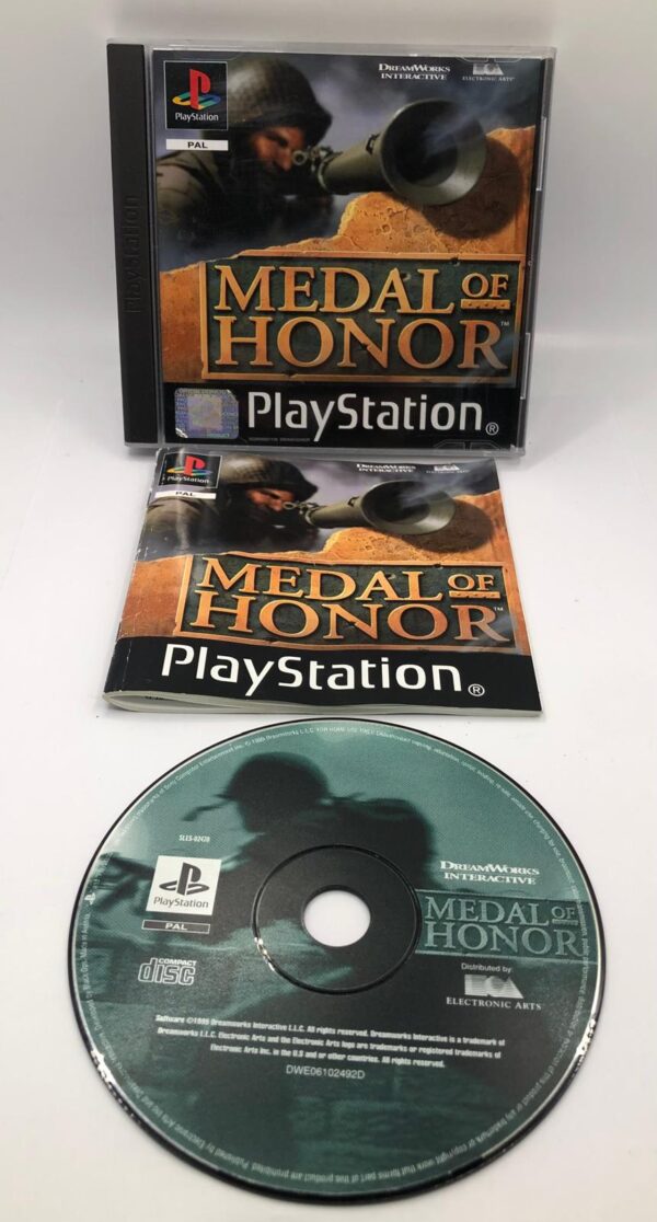 528518 2 VIDEOJUEGO PS1 MEDAL OF HONOR